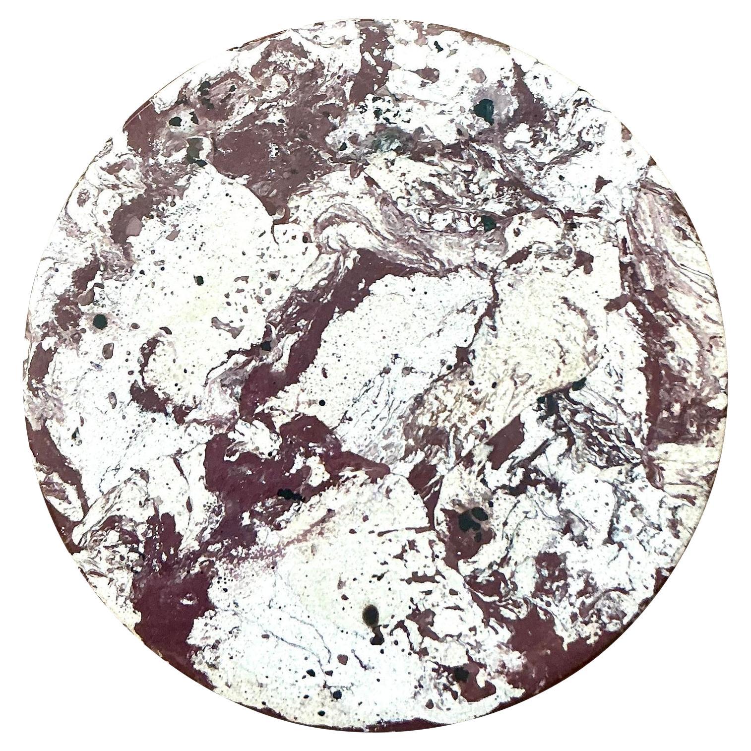 Plinto di Scagliola in gesso pigmentato artigianale Boho