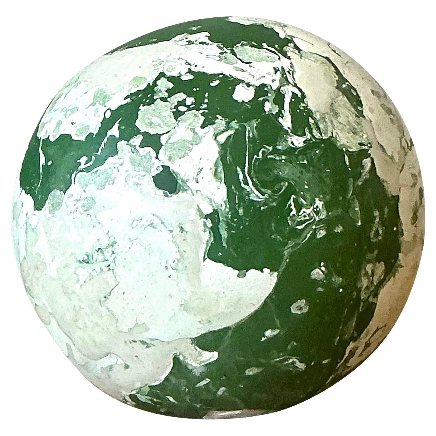 Sfera in gesso pigmentato Boho Artisanal Scagliola