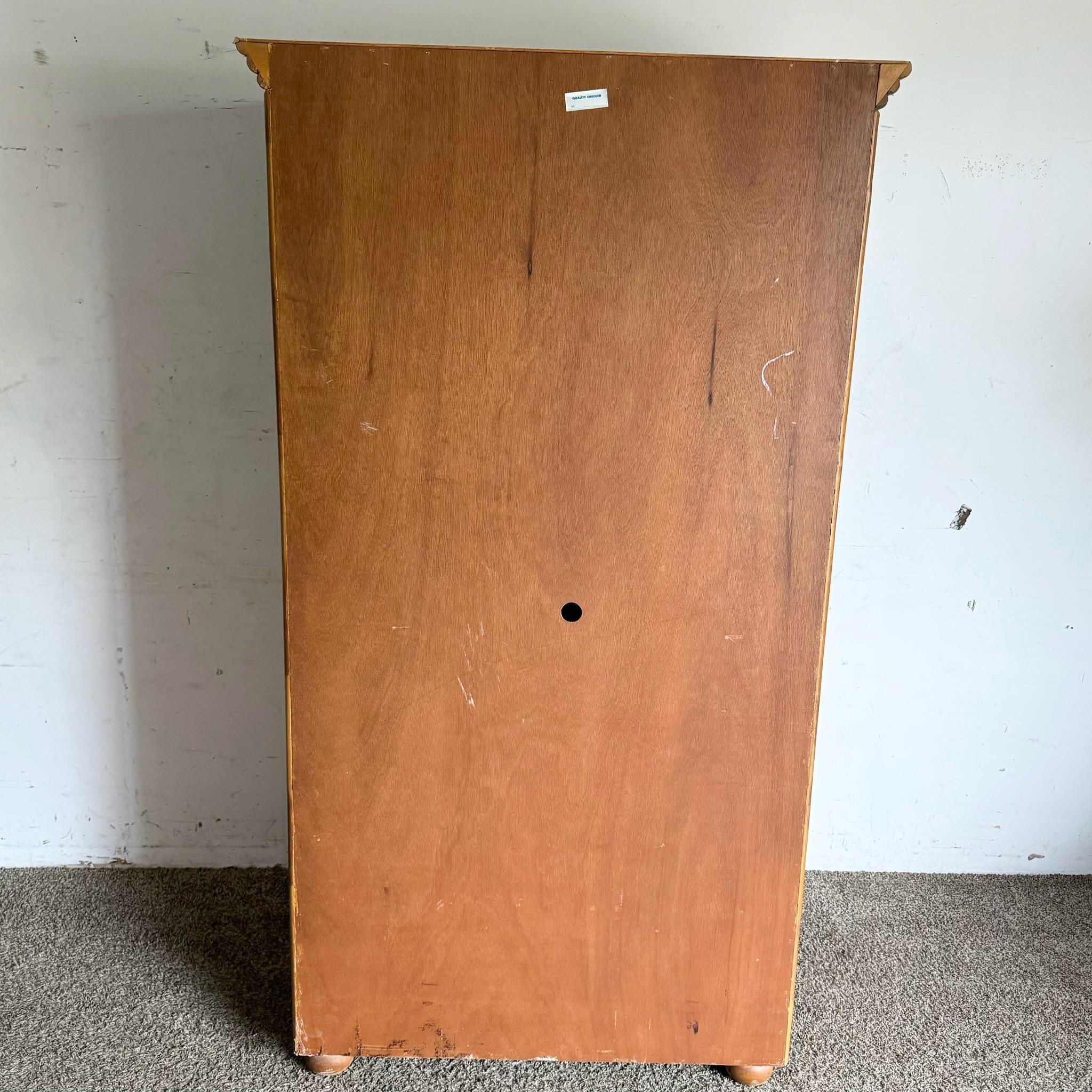 Boho Chic Bamboo Armoire/Drybar 4