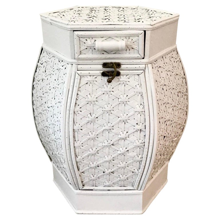 Table basse marocaine HEXAGONALE peinte à l'ancienne - Heritage Handmade