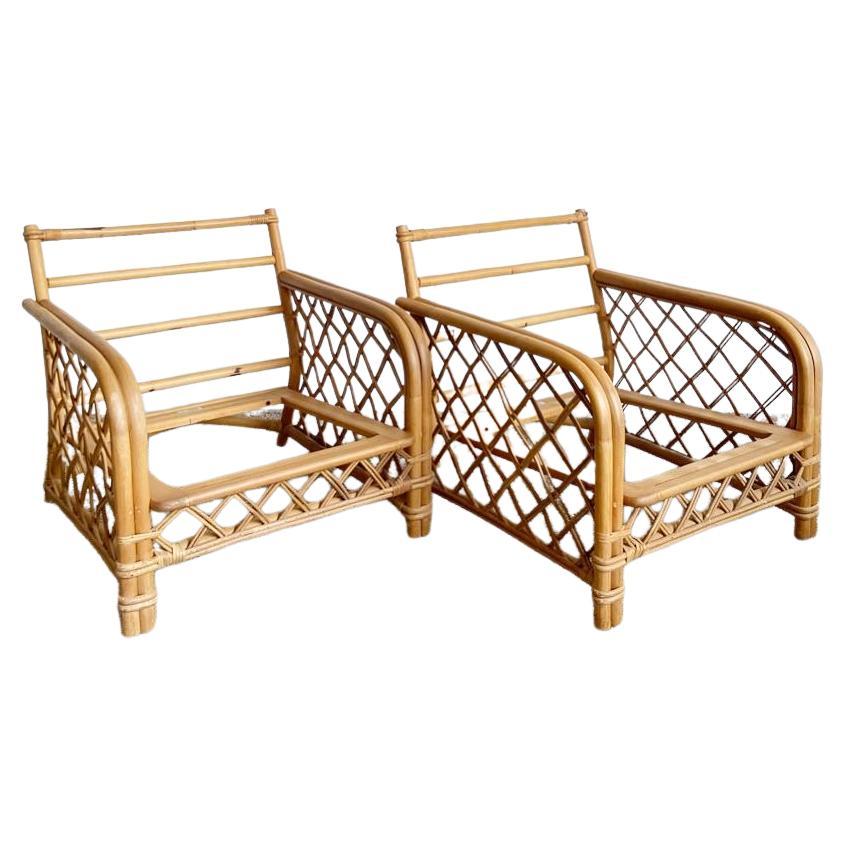 Bamboo Lounge Chairs 209 For Sale at 1stDibs bamboo round chair