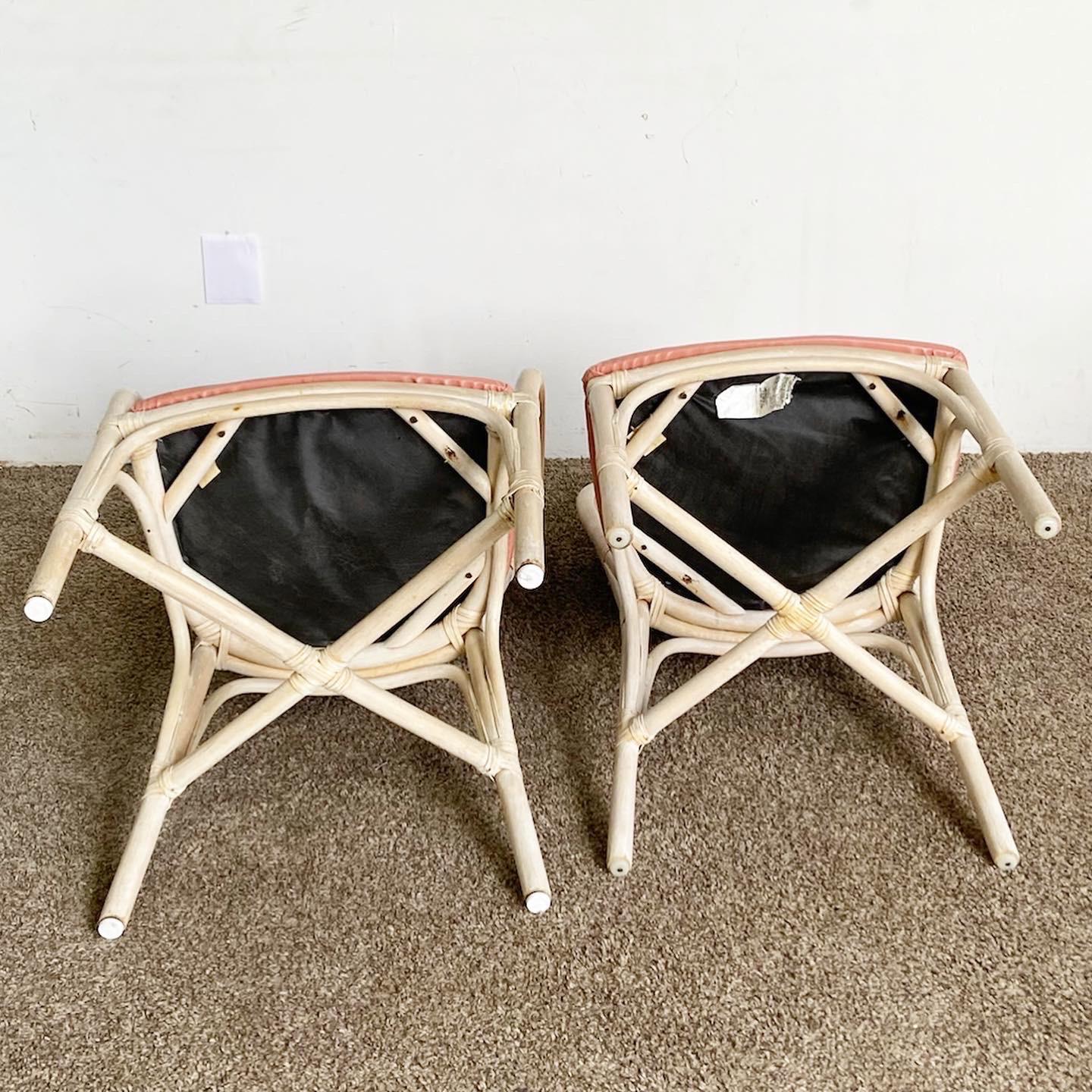 bamboo back chairs
