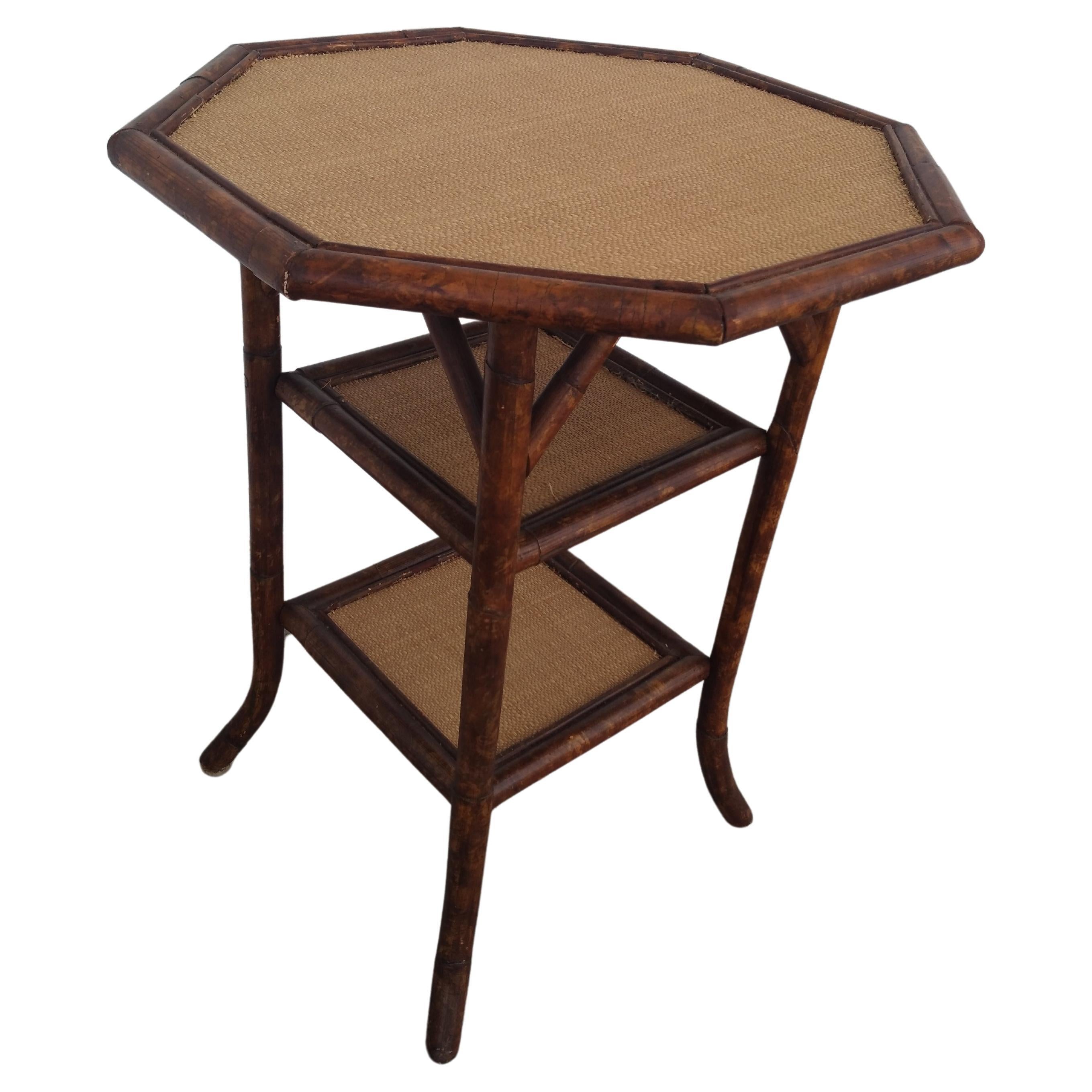 Boho Chic Beistelltisch in Achteckform