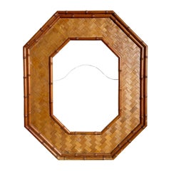 Boho Chic Octagonal Herringbone Frame