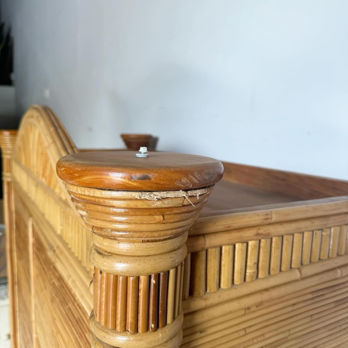 Armoire in rattan Boho Chic Pencil Reed in vendita 2
