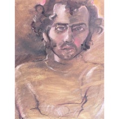 Boho Chic Regone Pierokkis Signed Oil Painting