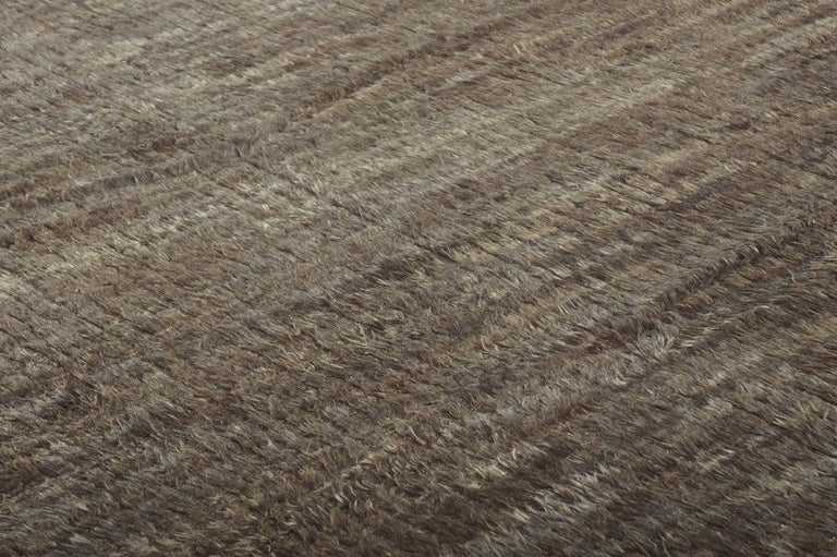 Trendy and Modern Boho Chic Rug from Central Asia. Size: 8 ft 6 in x 10 ...