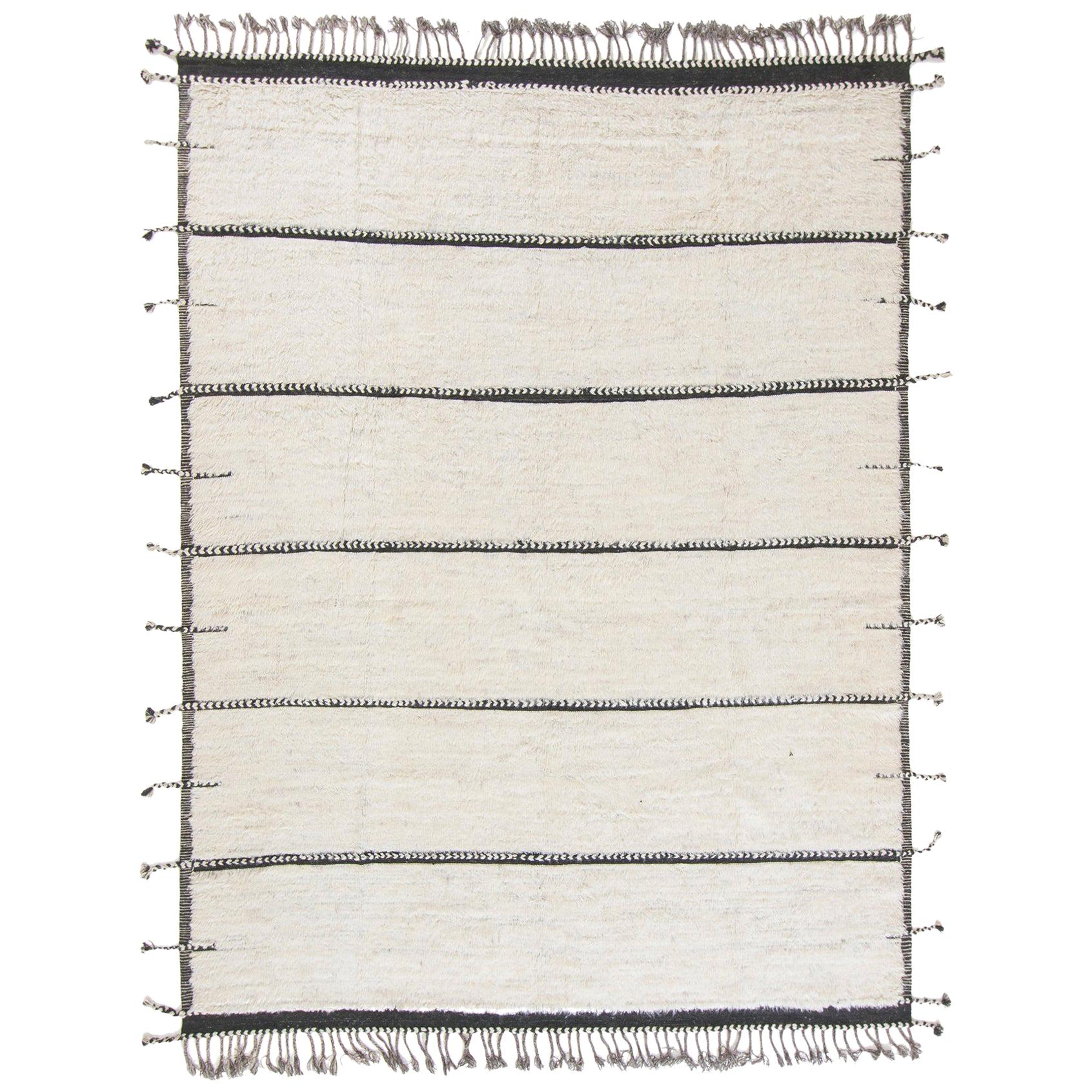 Nazmiyal Collection Modern Boho Chic Rug. Size: 9 ft 1 in x 12 ft 1 in