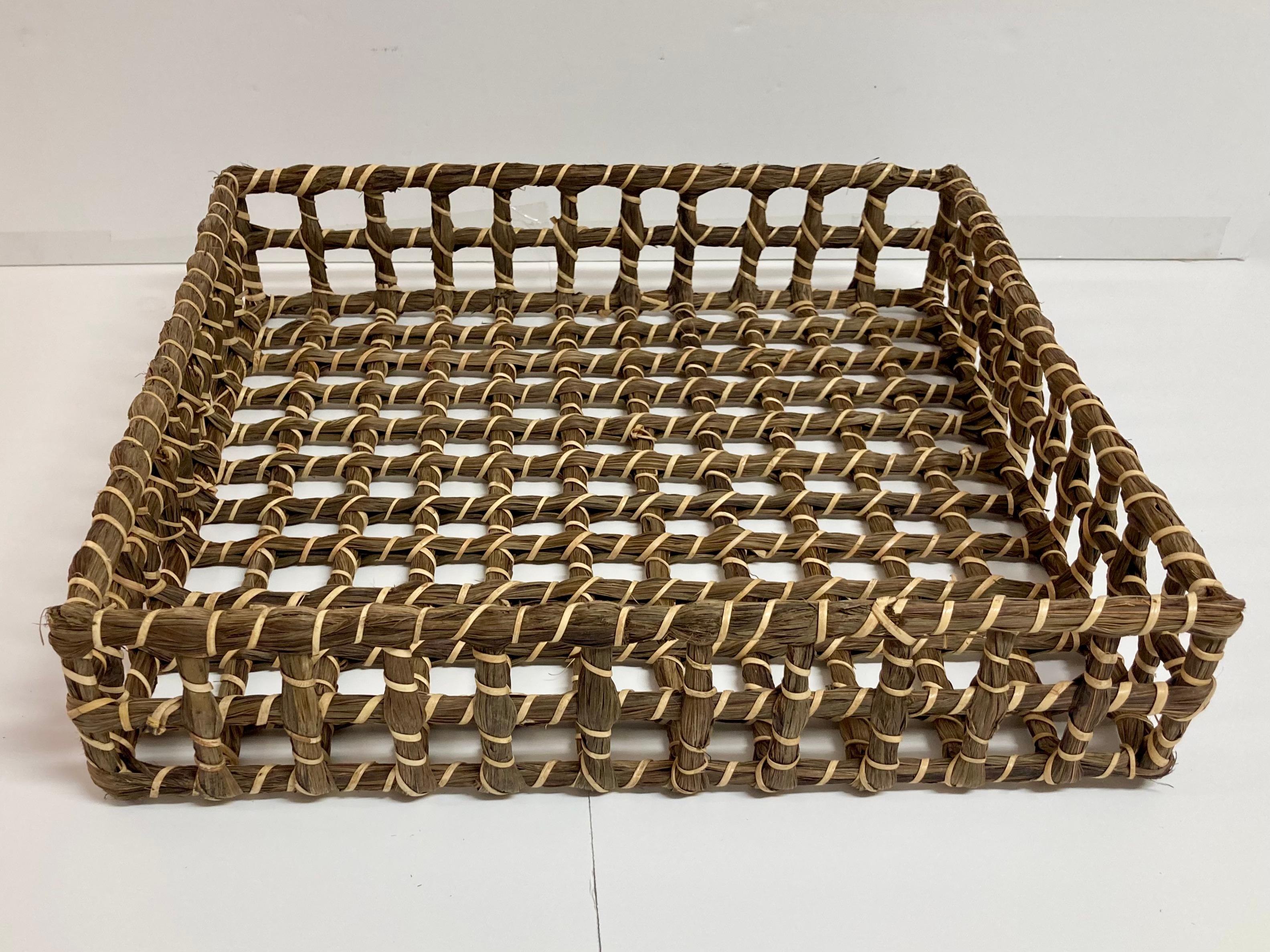 Modern Boho Chic Serving Tray #1 For Sale