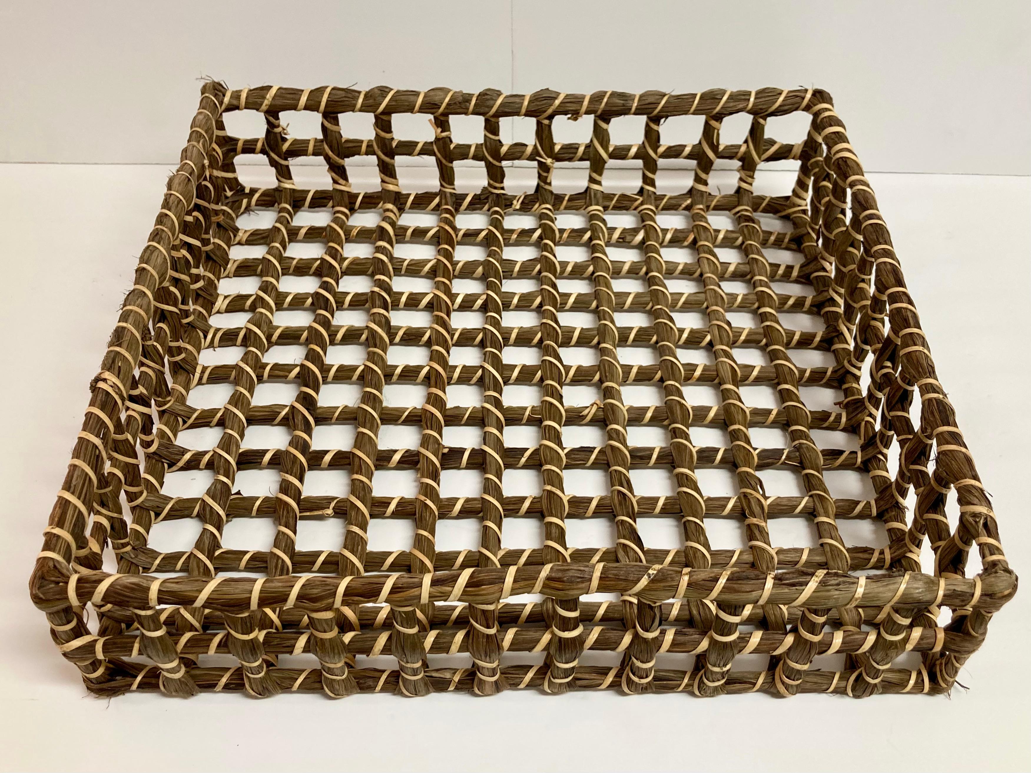 American Boho Chic Serving Tray #1 For Sale
