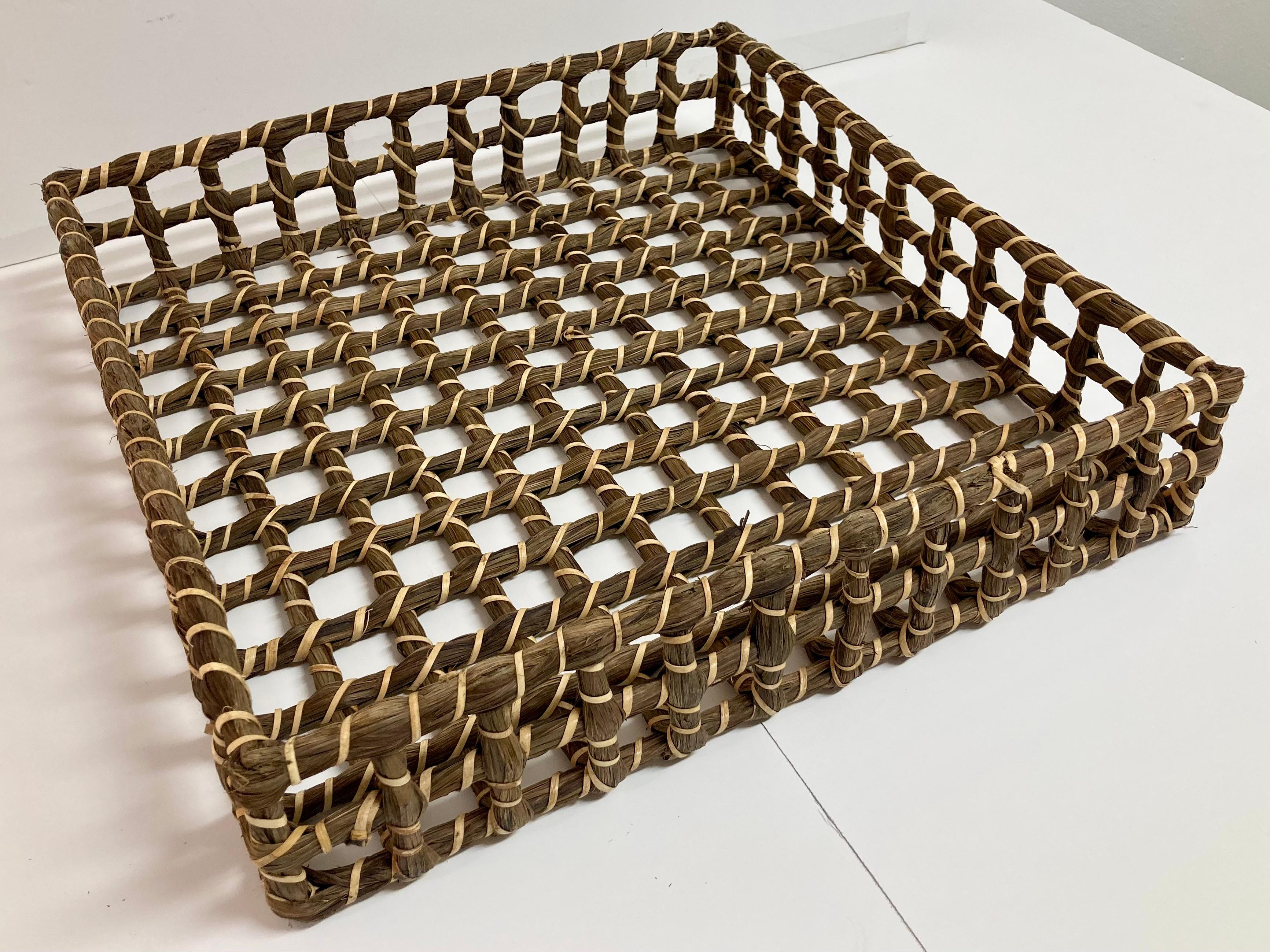 Late 20th Century Boho Chic Serving Tray #1 For Sale