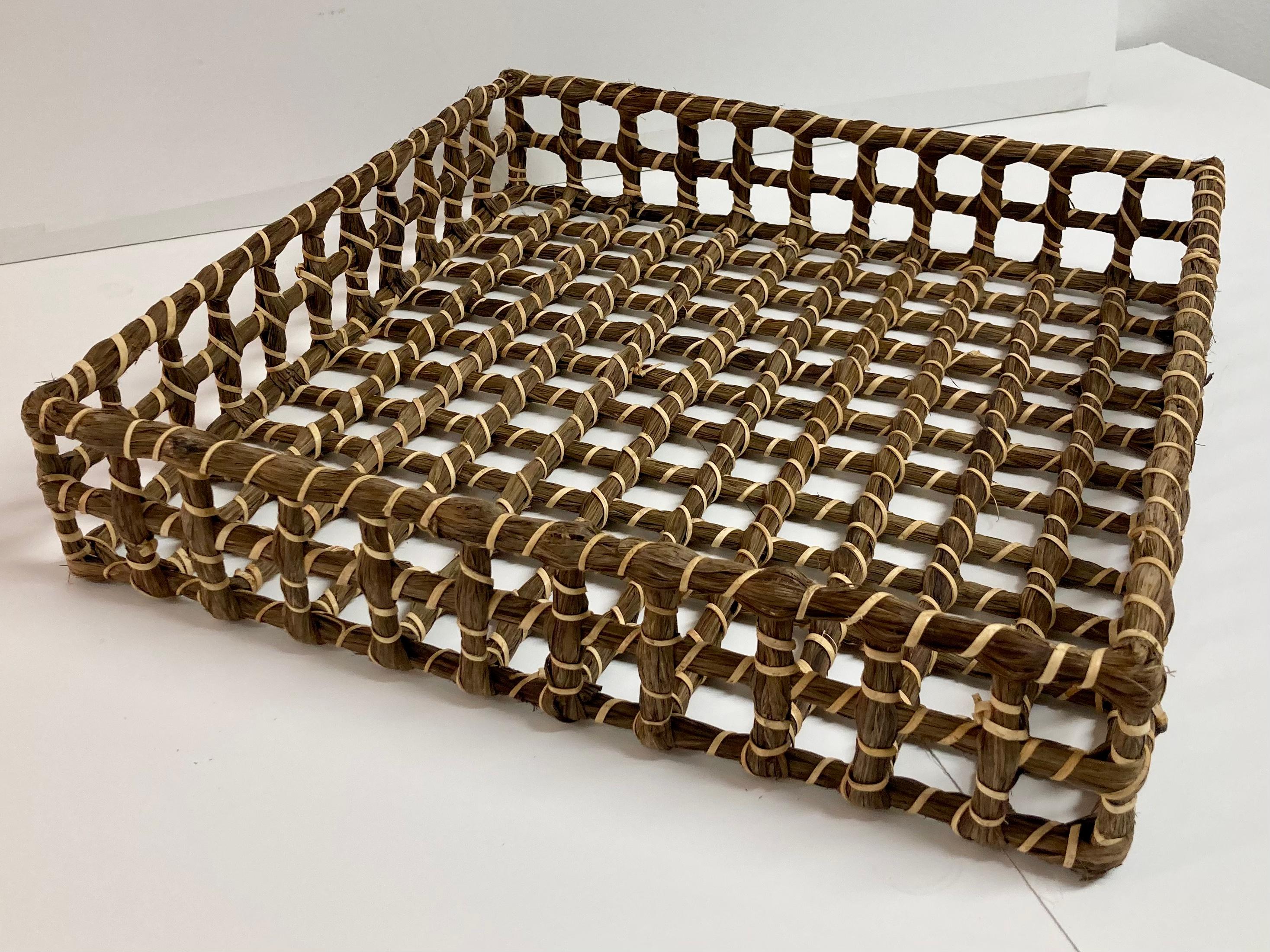 Boho Chic Serving Tray #1 For Sale 1