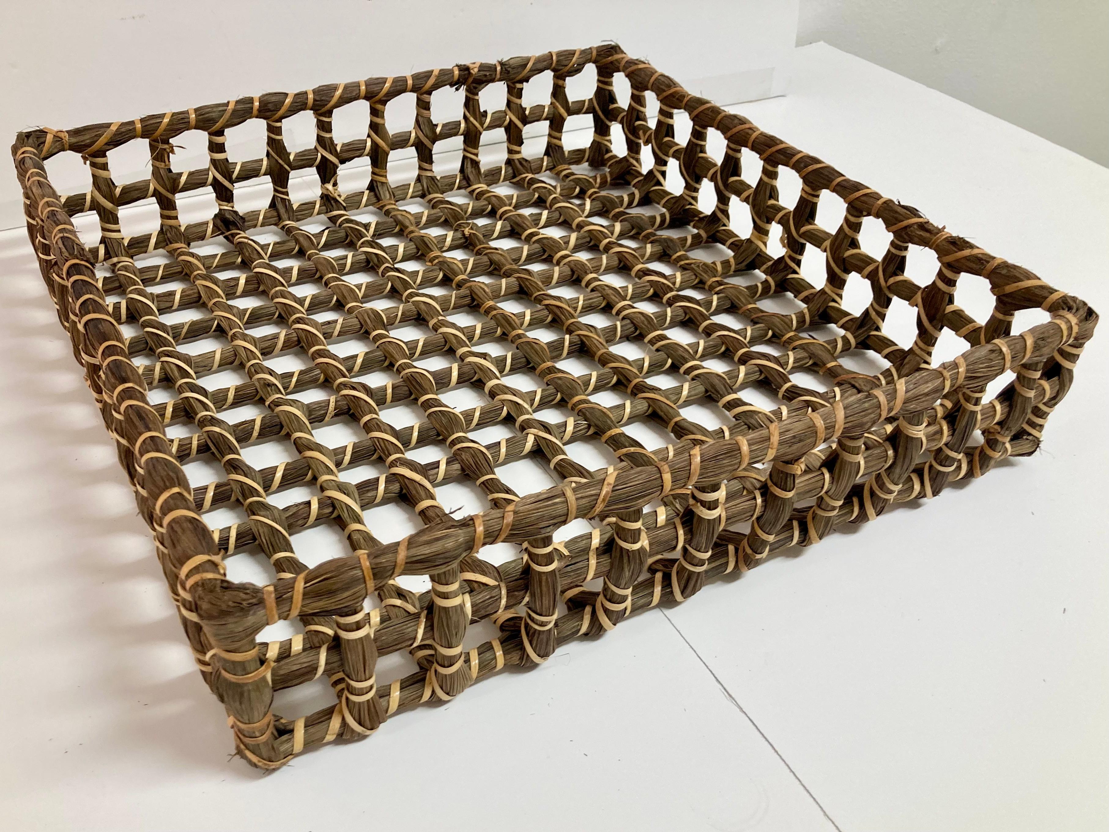 American Boho Chic Serving Tray #2 For Sale
