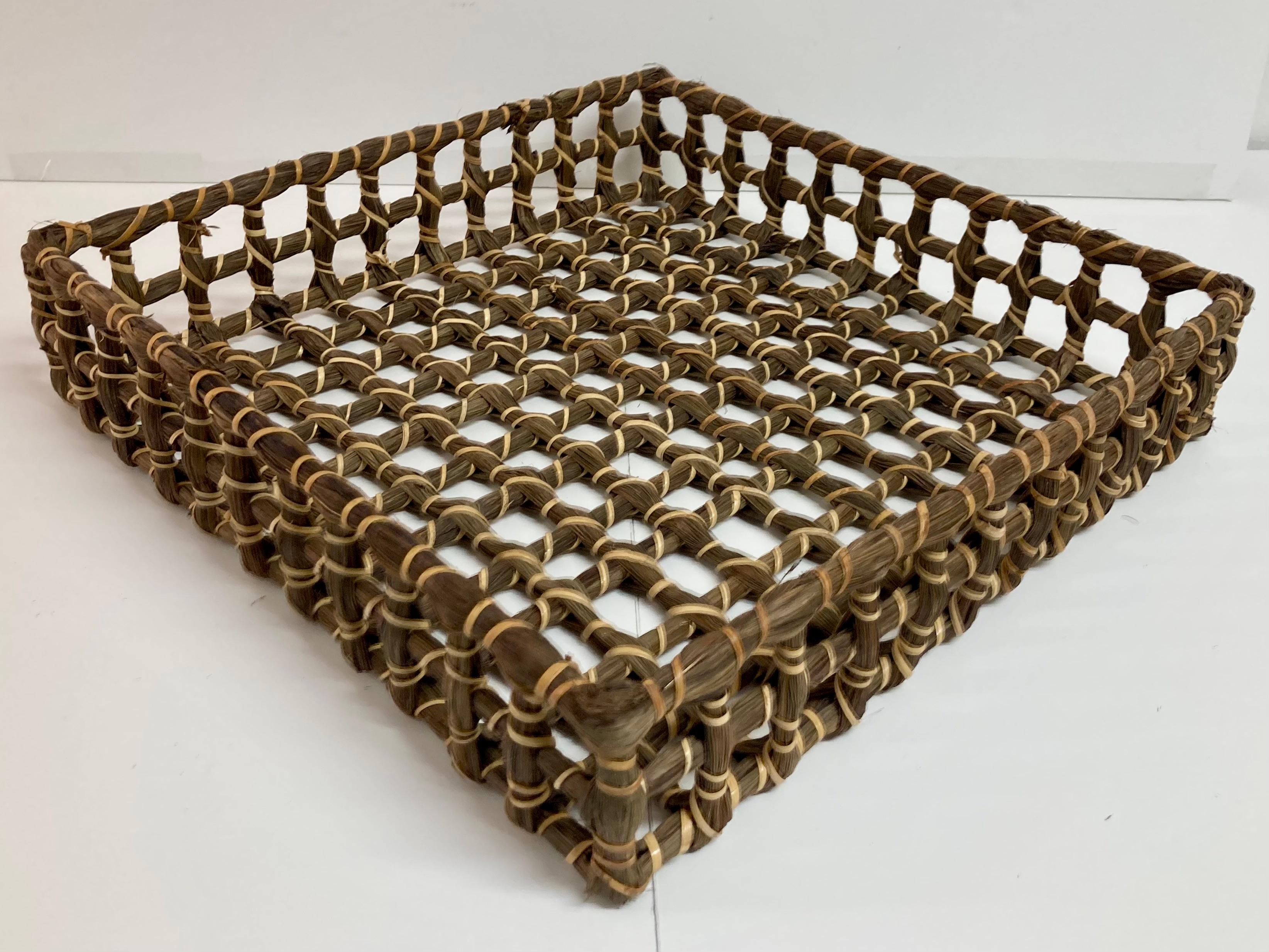 Boho Chic Serving Tray #2 In Good Condition For Sale In Los Angeles, CA