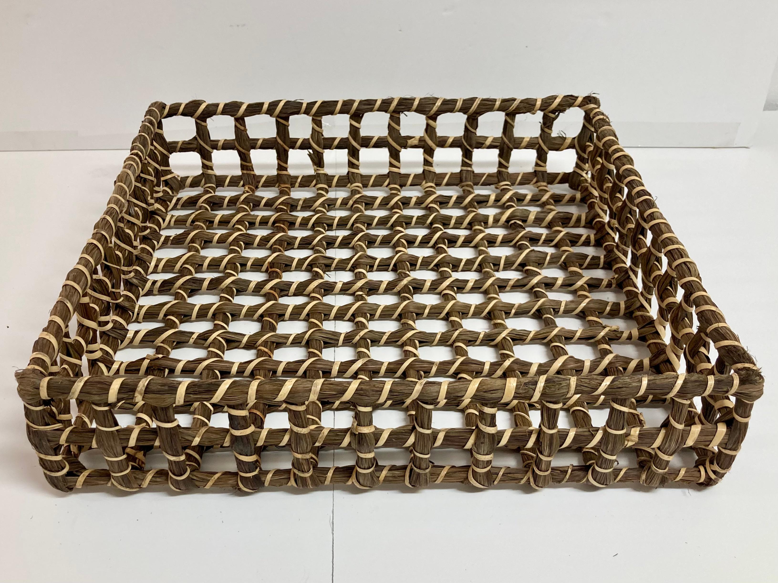 Modern Boho Chic Serving Tray #3 For Sale