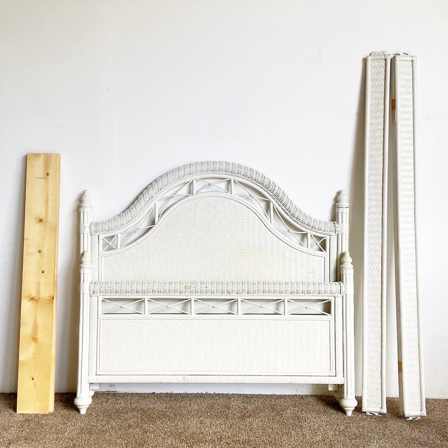 boho king size bed frame