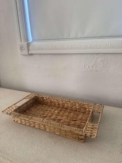 Boho Chic Wicker Bed Tray
