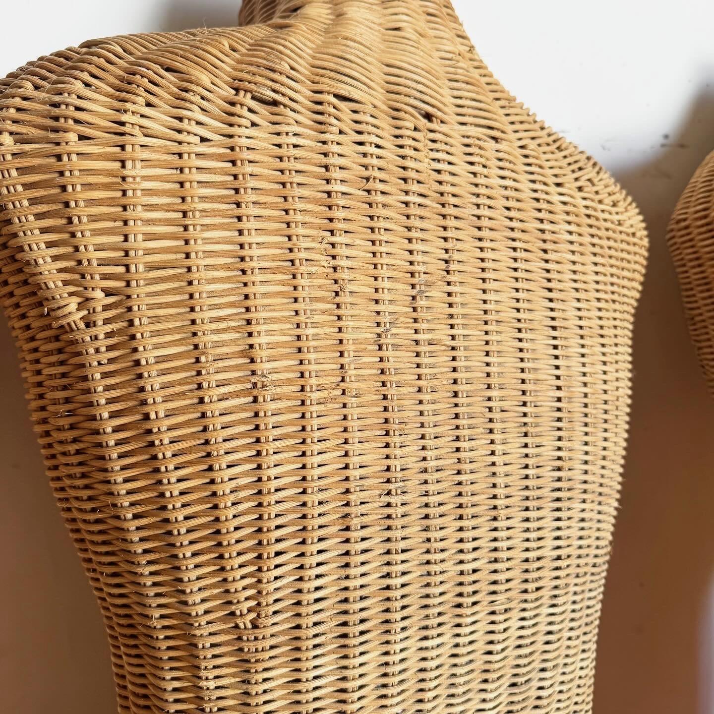 wicker mannequin torso