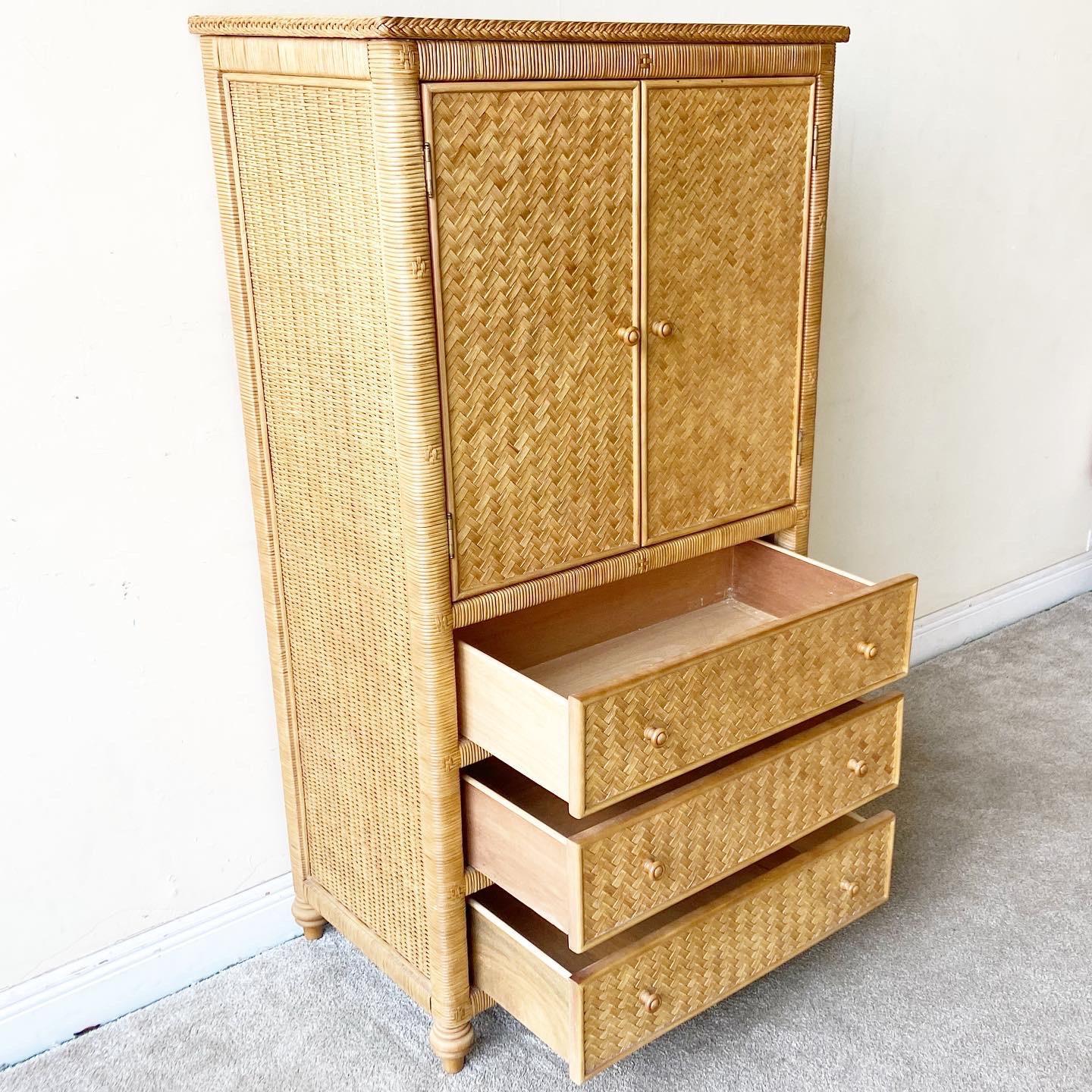 boho armoire