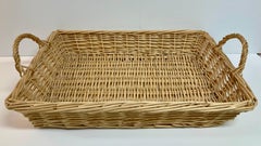Boho Chic Wicker Tray
