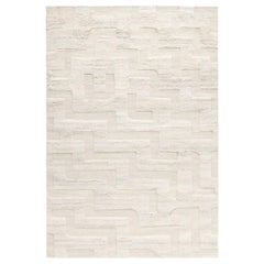 Boho, Cream Mix, Handknotted Rug in Scandinavian Design