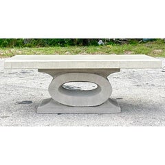 Boho Made Goods “Grier” Concrete Coffee Table