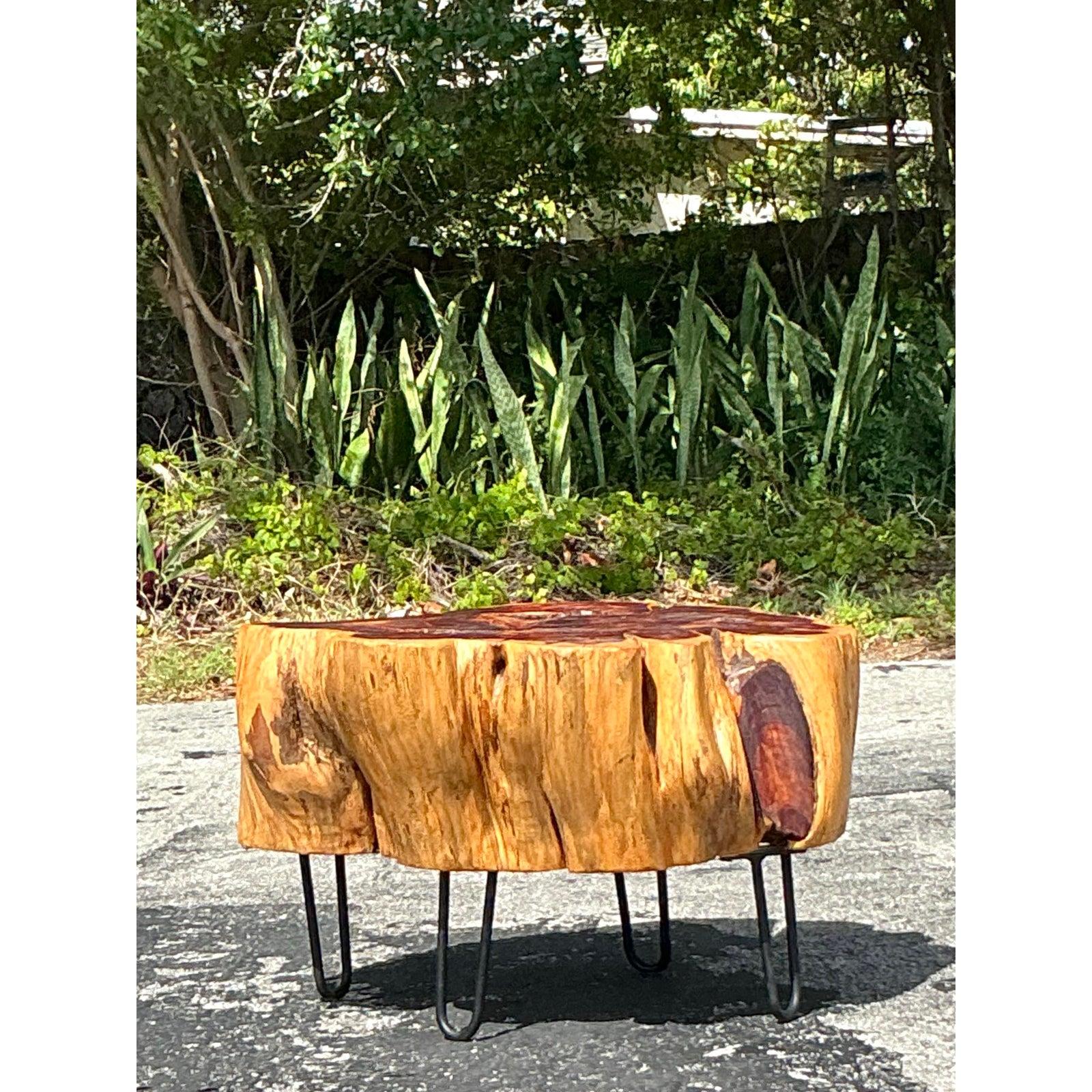 Table basse Boho à pattes d'épingle en vente 3