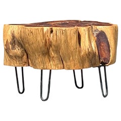 Boho Pin Leg Slab Couchtisch