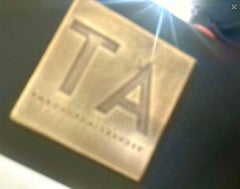 Vintage Coastal Theodore Alexander Faux Horn Etagere - a Pair