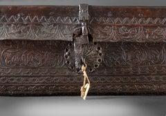 Boiled Leather Trunk, Spanish, 17th Century