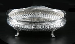 Boin-Taburet - Antique French 950 Sterling Silver Table Centerpiece + Wrap !