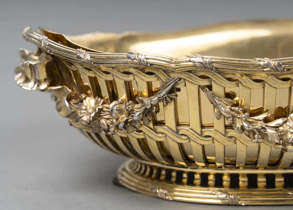 Boin Taburet - Louis XVI silver gilt CENTERPIECE - 19th century - NAPOLON III 4