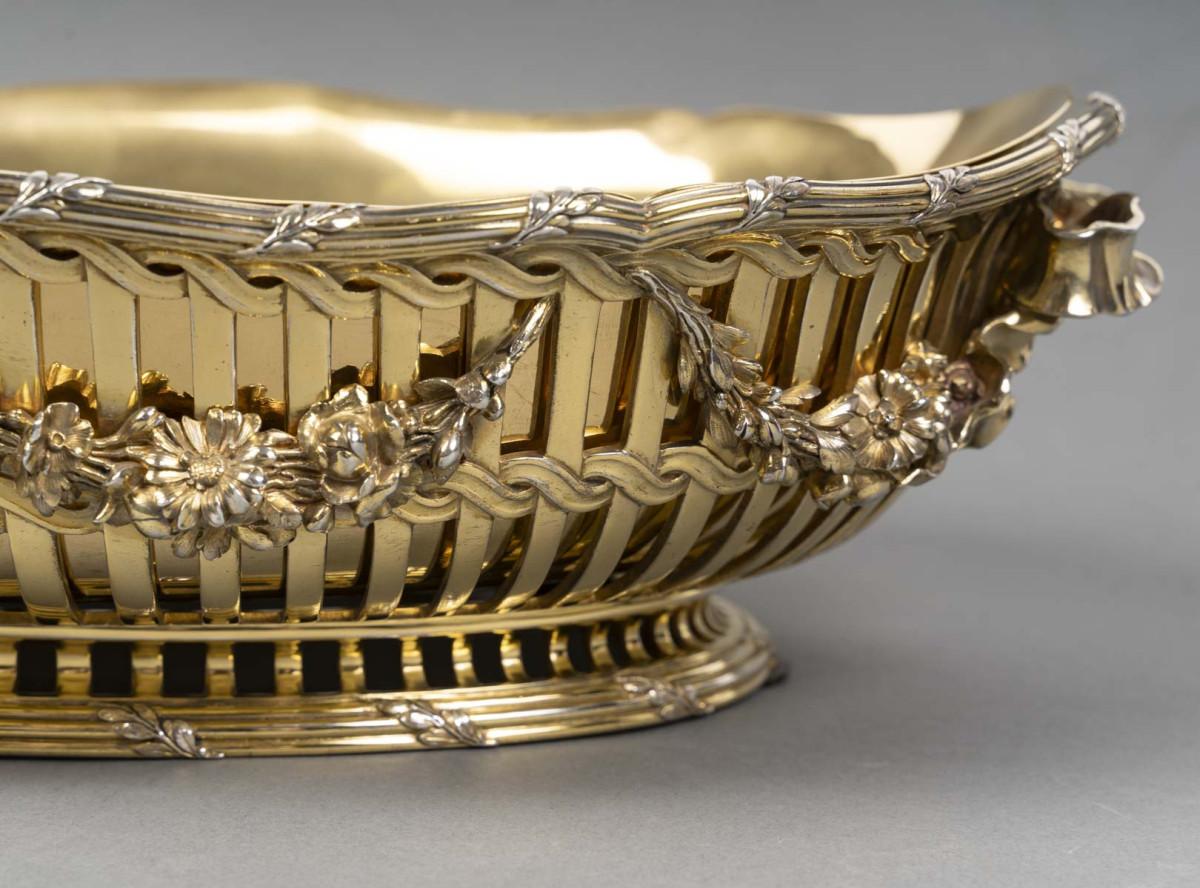 Boin Taburet - Louis XVI silver gilt CENTERPIECE - 19th century - NAPOLON III 5