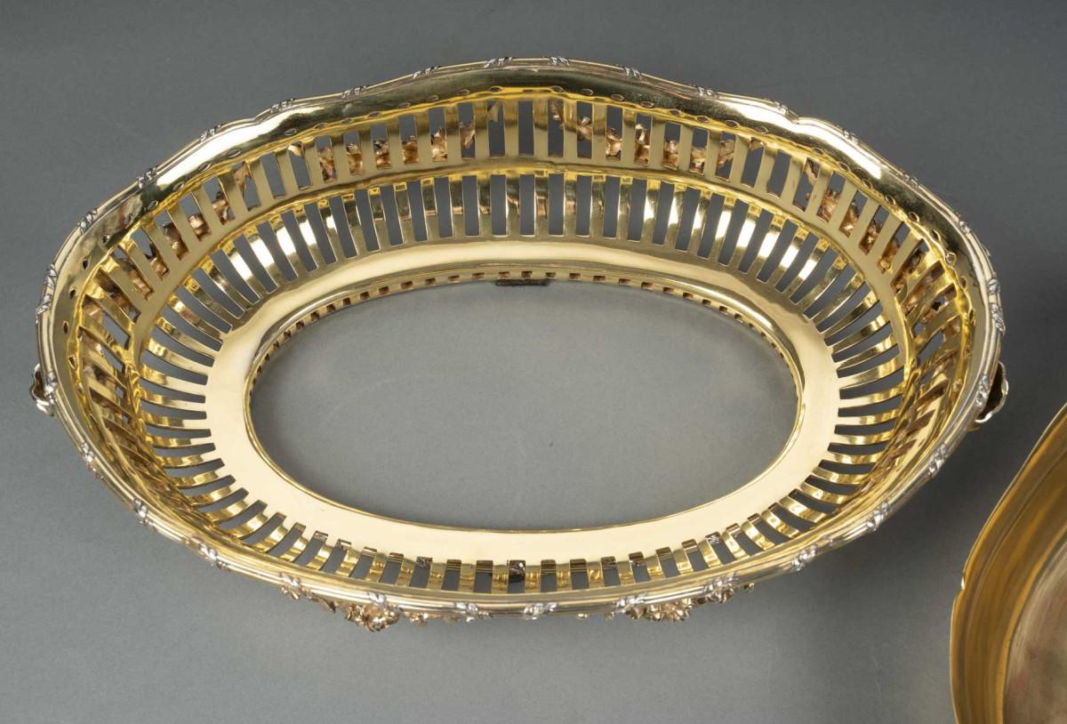 Boin Taburet - Louis XVI silver gilt CENTERPIECE - 19th century - NAPOLON III 8