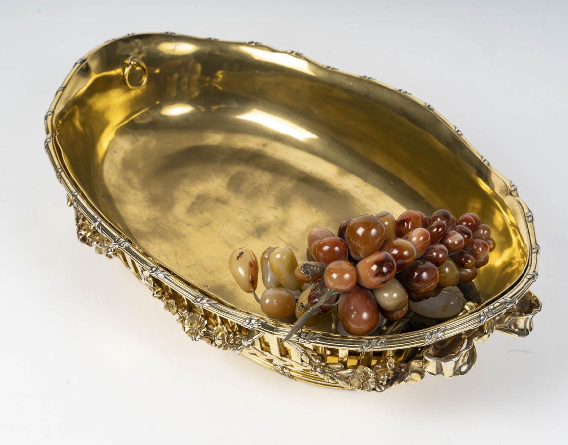 Boin Taburet - Louis XVI silver gilt CENTERPIECE - 19th century - NAPOLON III 2