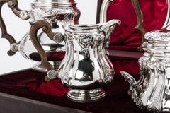 Boin Taburet - Tee-/Kaffee-Set aus Silber Xixe