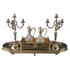 Garniture de table Boin Taburet en argent massif vermeille XIXe vers 1860