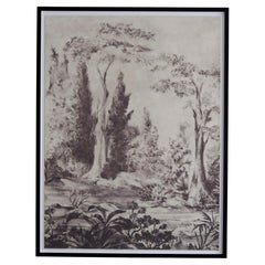 "Bois de Boulogne L" Stampa d'arte in edizione limitata di Christiane Lemieux - 42" X 56"