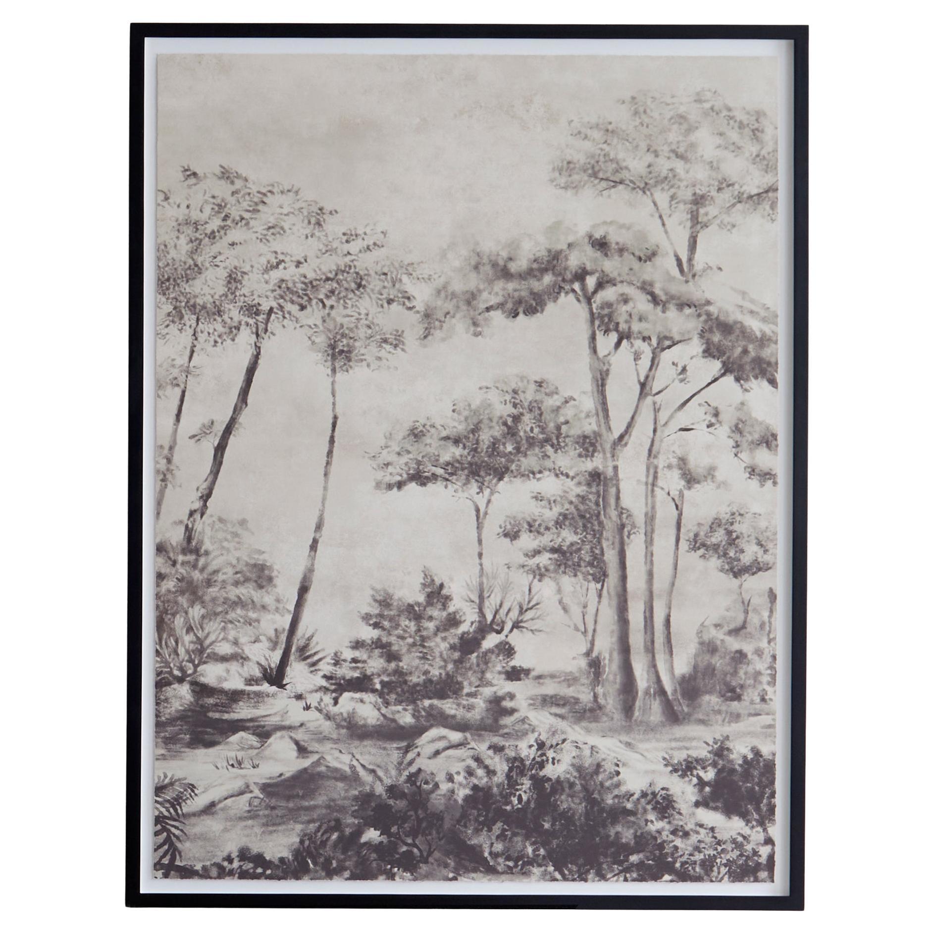 "Bois de Boulogne R" Stampa d'arte in edizione limitata di Christiane Lemieux - 30" X 40"
