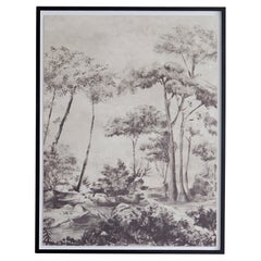"Bois de Boulogne R" Stampa d'arte in edizione limitata di Christiane Lemieux - 30" X 40"