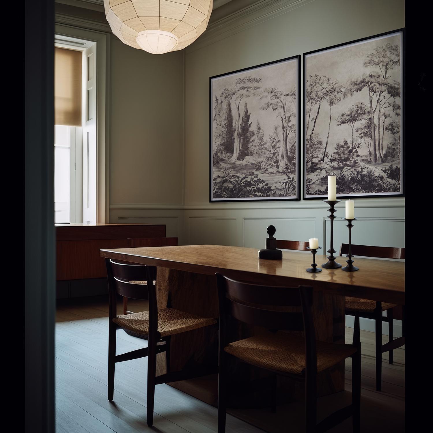 „Bois de Boulogne R“ Kunstdruck in limitierter Auflage von Christiane Lemieux - 42