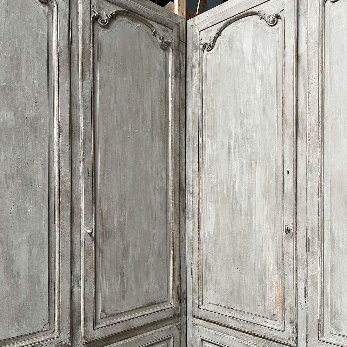 Louis XV style woodwork storage front For Sale 7