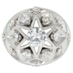 Boivin Mid-Century diamond cocktail ring