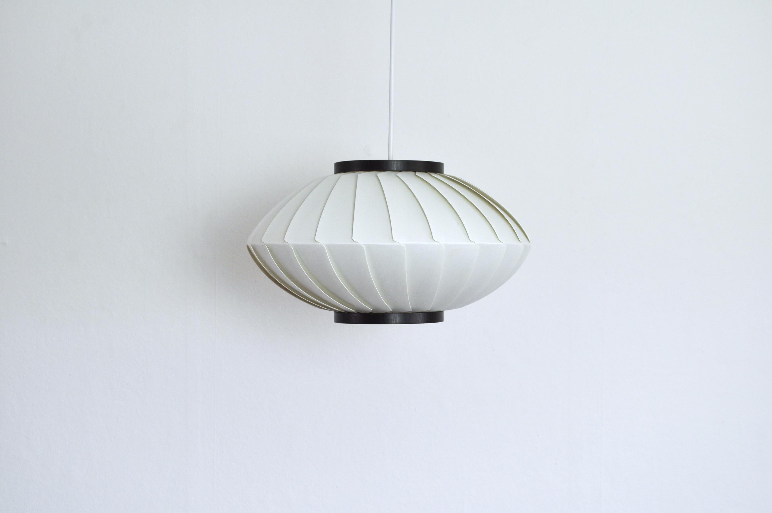 Anemone pendant lamp designed by Lars Eiler Schiøler in the 1970s in Denmark. Manufactured by Hoyrup Light.

Acrylic shades gives an amazing light effect.

Measures: Height 19 cm, diameter: 30 cm
Light source: 60 watt, E27 edison screw fitting

Also