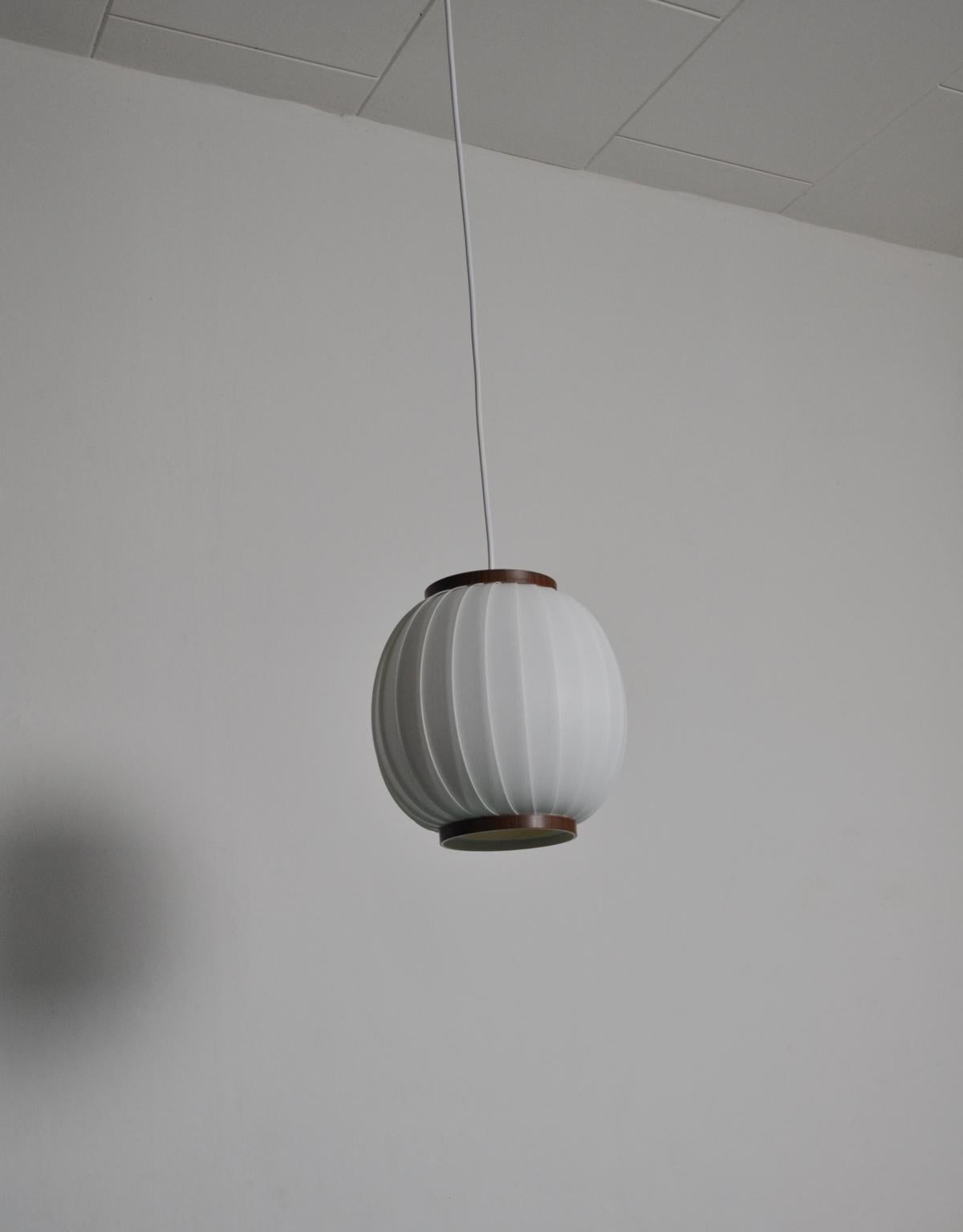 Danish Bojan Pendant Lamp by Lars Eiler Schiøler for Hoyrup Light, 1970s For Sale