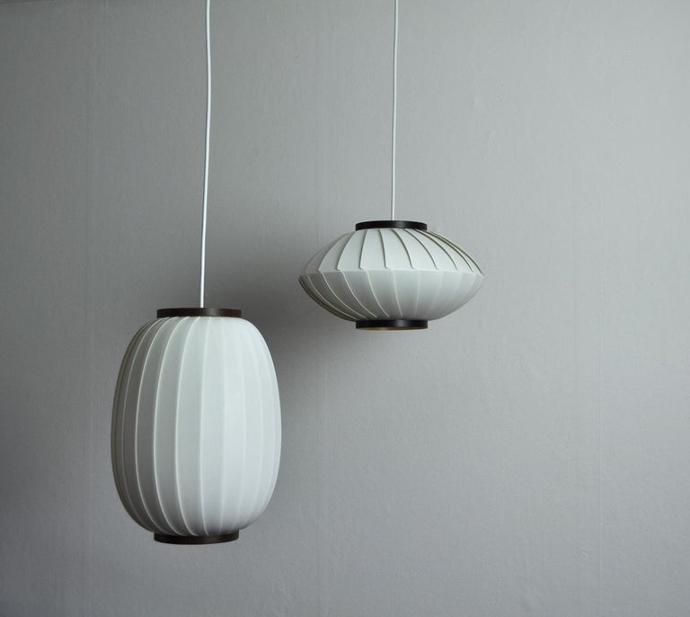 Grande Lampe à Suspension Bojan Par Lars Eiler Schiøler Pour Hoyrup Light 1970s 2