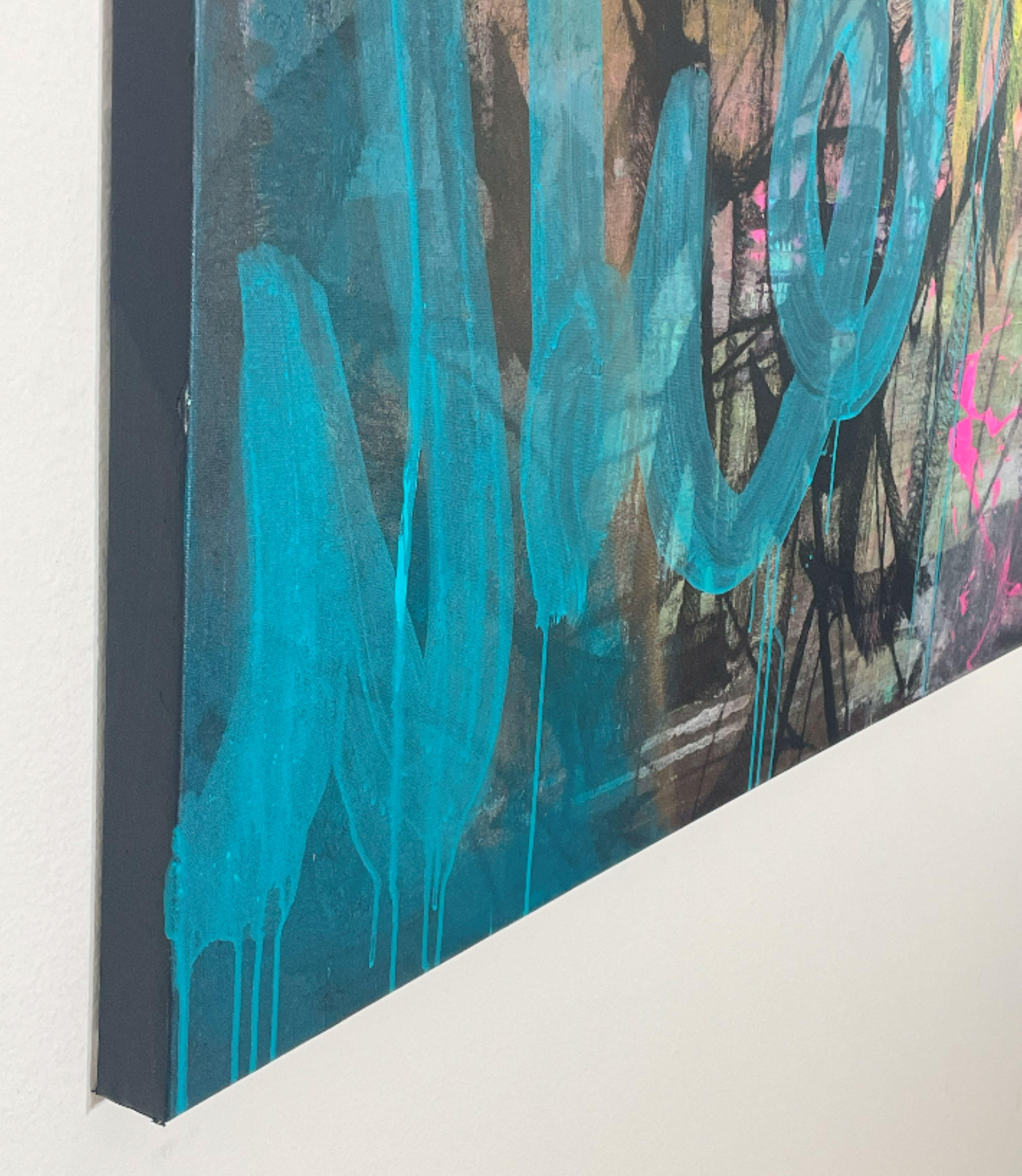Before the Storm - Brown Abstract Painting by Bojana Ilic - Bojitt