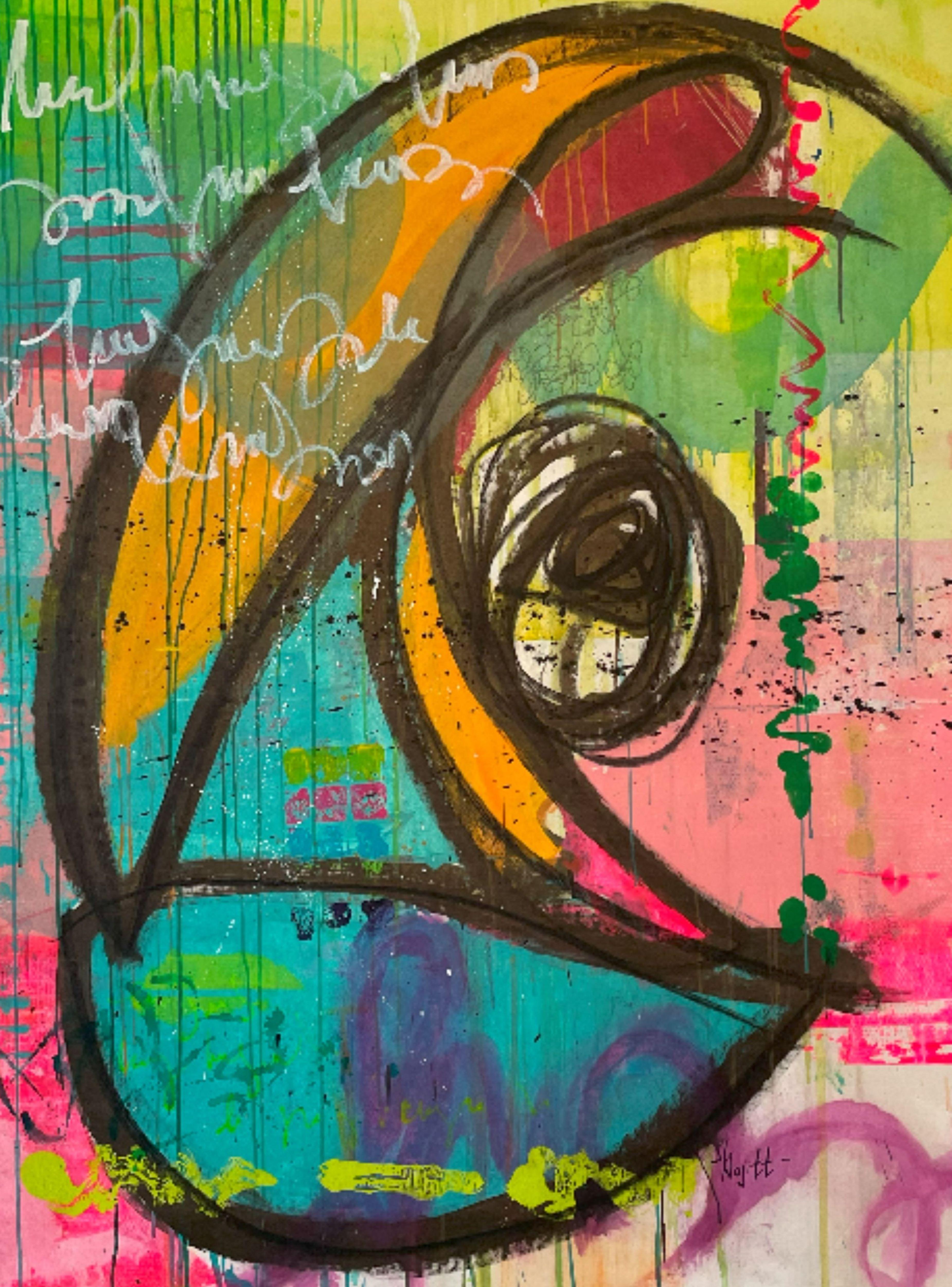 Zous - Painting di Bojana Ilic - Bojitt