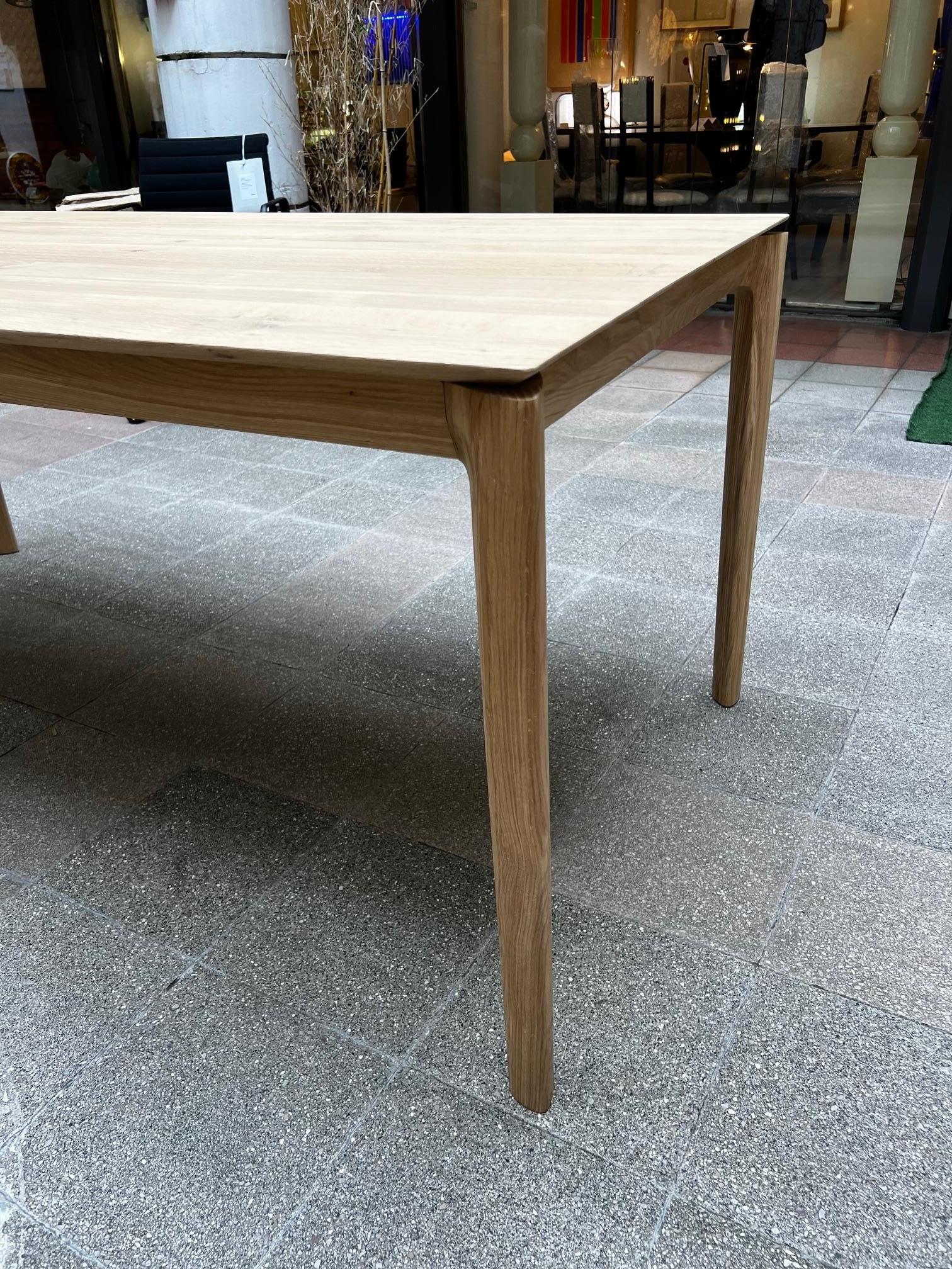 Table rectangulaire BOK Alain van havre édition Ethnicraft en vente 5