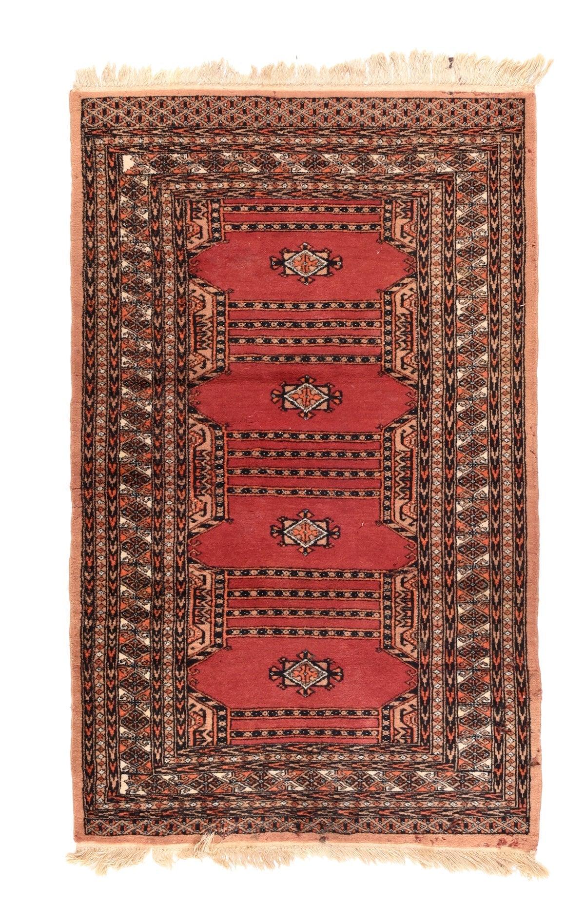Turkmen Bokhara Rug 3'2'' x 5'0